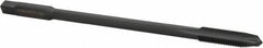 Kennametal - 5/16-24 UNF 3 Flute H3 Oxide Finish High Speed Steel Spiral Point Extension Tap - Plug Chamfer, 6" OAL, 3B Class of Fit - USA Tool & Supply