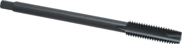 Kennametal - 1/2-13 UNC 3 Flute H3 Oxide Finish High Speed Steel Spiral Point Extension Tap - Plug Chamfer, 6" OAL, 3B Class of Fit - USA Tool & Supply