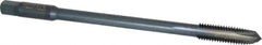Kennametal - M10x1.50 Metric Coarse 3 Flute D6 Oxide Finish High Speed Steel Spiral Point Extension Tap - Plug Chamfer, 6" OAL, 6H Class of Fit - USA Tool & Supply