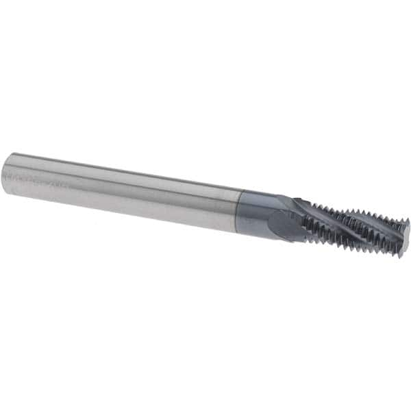 Scientific Cutting Tools - 7/16-20 Internal/External 4-Flute Solid Carbide Helical Flute Thread Mill - USA Tool & Supply