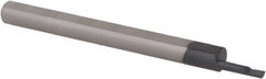 Scientific Cutting Tools - 0.05" Min Bore Diam, 0.2" Max Bore Depth, 1/8 Shank Diam, Boring Bar - USA Tool & Supply