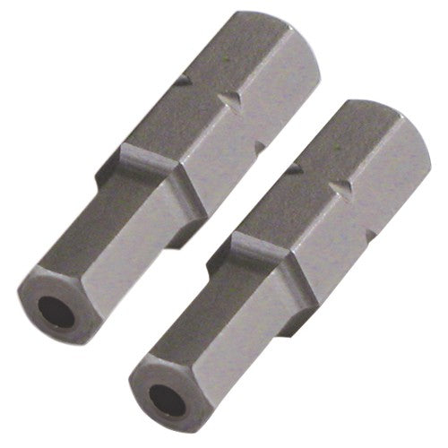 Security Hex Insert Bit 2.5 × 25mm (2 Bit Pack) - USA Tool & Supply