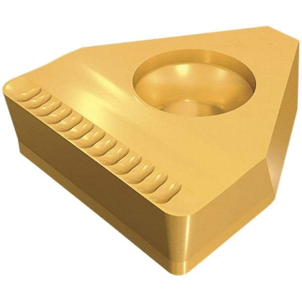Iscar - 2006152TIGERV Grade IC830, 20.06mm Cutting Width Carbide Grooving Insert - Neutral, 1.52mm Corner Radius, TiAlN Finish - USA Tool & Supply