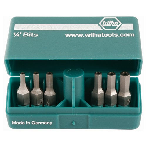 Security Hex Bit PokitPak Inch Set Includes: 3/32, 7/64, 1/8, 9/64, 5/32, 3/16 - USA Tool & Supply