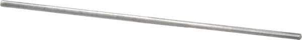 Made in USA - 0.0335" High Speed Steel 3 Flute Chucking Reamer - Straight Flute, 0.033" Straight Shank, 1/2" Flute Length, 1-3/8" OAL - USA Tool & Supply