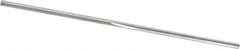 Made in USA - 0.0355" High Speed Steel 3 Flute Chucking Reamer - Straight Flute, 0.035" Straight Shank, 1/2" Flute Length, 1-1/2" OAL - USA Tool & Supply