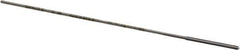 Made in USA - 0.0405" High Speed Steel 4 Flute Chucking Reamer - Straight Flute, 0.039" Straight Shank, 1/2" Flute Length, 2-1/2" OAL - USA Tool & Supply