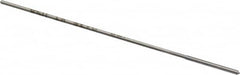 Made in USA - 0.0435" High Speed Steel 4 Flute Chucking Reamer - USA Tool & Supply