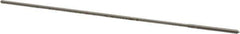 Made in USA - 0.0455" High Speed Steel 4 Flute Chucking Reamer - Straight Flute, 0.039" Straight Shank, 1/2" Flute Length, 2-1/2" OAL - USA Tool & Supply