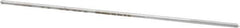 Made in USA - 0.05" High Speed Steel 4 Flute Chucking Reamer - Straight Flute, 0.0455" Straight Shank, 1/2" Flute Length, 2-1/2" OAL - USA Tool & Supply