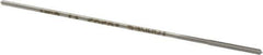 Made in USA - 0.0565" High Speed Steel 4 Flute Chucking Reamer - Straight Flute, 0.051" Straight Shank, 1/2" Flute Length, 2-1/2" OAL - USA Tool & Supply