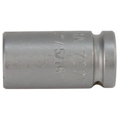 Impact Bit Holding Socket with Retaining Ring 1/4″ Square Drive × 5/16″ x Bit 25mm Oal - USA Tool & Supply