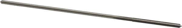 Made in USA - 0.0695" High Speed Steel 4 Flute Chucking Reamer - Straight Flute, 0.066" Straight Shank, 3/4" Flute Length, 3" OAL - USA Tool & Supply