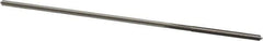 Made in USA - 0.0695" High Speed Steel 4 Flute Chucking Reamer - Straight Flute, 0.066" Straight Shank, 3/4" Flute Length, 3" OAL - USA Tool & Supply