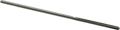 Made in USA - 0.0825" High Speed Steel 4 Flute Chucking Reamer - Straight Flute, 0.0771" Straight Shank, 3/4" Flute Length, 3" OAL - USA Tool & Supply