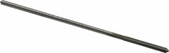 Made in USA - 0.0865" High Speed Steel 4 Flute Chucking Reamer - Straight Flute, 0.081" Straight Shank, 3/4" Flute Length, 3" OAL - USA Tool & Supply
