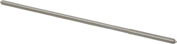 Made in USA - 0.0875" High Speed Steel 4 Flute Chucking Reamer - Straight Flute, 0.081" Straight Shank, 3/4" Flute Length, 3" OAL - USA Tool & Supply