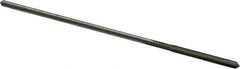 Made in USA - 0.0885" High Speed Steel 4 Flute Chucking Reamer - Straight Flute, 0.081" Straight Shank, 3/4" Flute Length, 3" OAL - USA Tool & Supply