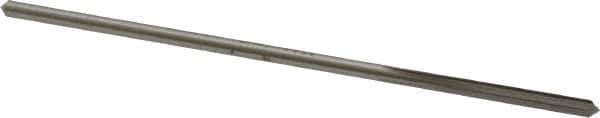 Made in USA - 0.091" High Speed Steel 4 Flute Chucking Reamer - Straight Flute, 0.081" Straight Shank, 3/4" Flute Length, 3" OAL - USA Tool & Supply