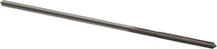 Made in USA - 0.0915" High Speed Steel 4 Flute Chucking Reamer - Straight Flute, 0.081" Straight Shank, 3/4" Flute Length, 3" OAL - USA Tool & Supply