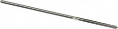 Made in USA - 0.095" High Speed Steel 4 Flute Chucking Reamer - USA Tool & Supply