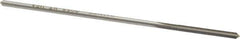 Made in USA - 0.0955" High Speed Steel 4 Flute Chucking Reamer - Straight Flute, 0.088" Straight Shank, 3/4" Flute Length, 3" OAL - USA Tool & Supply