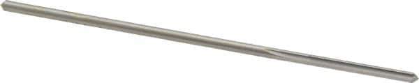 Made in USA - 0.1" High Speed Steel 4 Flute Chucking Reamer - Straight Flute, 0.0928" Straight Shank, 7/8" Flute Length, 3-1/2" OAL - USA Tool & Supply