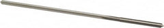 Made in USA - 0.103" High Speed Steel 4 Flute Chucking Reamer - USA Tool & Supply