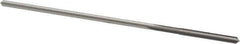 Made in USA - 0.1035" High Speed Steel 4 Flute Chucking Reamer - Straight Flute, 0.095" Straight Shank, 7/8" Flute Length, 3-1/2" OAL - USA Tool & Supply