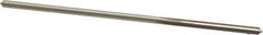 Made in USA - 0.106" High Speed Steel 4 Flute Chucking Reamer - Straight Flute, 0.095" Straight Shank, 7/8" Flute Length, 3-1/2" OAL - USA Tool & Supply