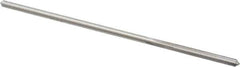 Made in USA - 0.1075" High Speed Steel 4 Flute Chucking Reamer - Straight Flute, 0.103" Straight Shank, 7/8" Flute Length, 3-1/2" OAL - USA Tool & Supply