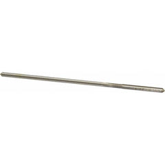 Made in USA - 0.109" High Speed Steel 4 Flute Chucking Reamer - USA Tool & Supply