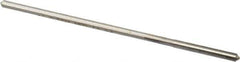 Made in USA - 0.1165" High Speed Steel 4 Flute Chucking Reamer - Straight Flute, 0.112" Straight Shank, 7/8" Flute Length, 3-1/2" OAL - USA Tool & Supply