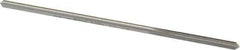 Made in USA - 0.1175" High Speed Steel 4 Flute Chucking Reamer - Straight Flute, 0.112" Straight Shank, 7/8" Flute Length, 3-1/2" OAL - USA Tool & Supply
