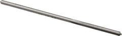 Made in USA - 0.1205" High Speed Steel 4 Flute Chucking Reamer - Straight Flute, 0.112" Straight Shank, 7/8" Flute Length, 3-1/2" OAL - USA Tool & Supply