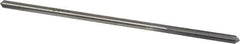 Made in USA - 0.121" High Speed Steel 4 Flute Chucking Reamer - Straight Flute, 0.112" Straight Shank, 7/8" Flute Length, 3-1/2" OAL - USA Tool & Supply