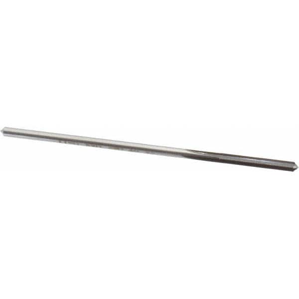 Made in USA - 0.1225" High Speed Steel 4 Flute Chucking Reamer - USA Tool & Supply