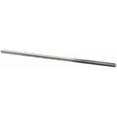 Made in USA - 0.1225" High Speed Steel 4 Flute Chucking Reamer - USA Tool & Supply