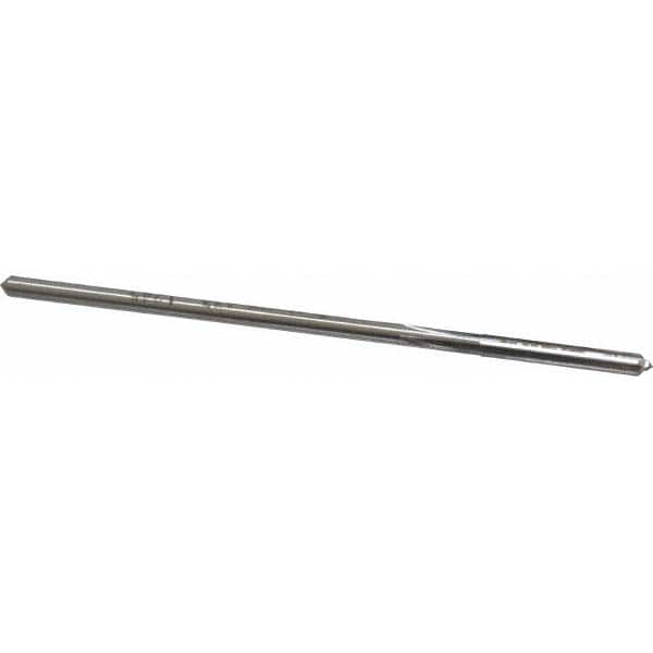 Made in USA - 0.1245" High Speed Steel 4 Flute Chucking Reamer - USA Tool & Supply