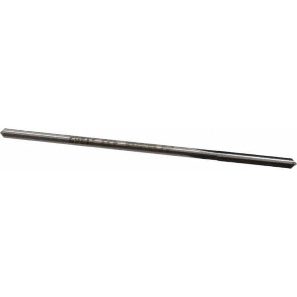 Made in USA - 0.1265" High Speed Steel 4 Flute Chucking Reamer - USA Tool & Supply