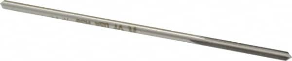 Made in USA - 0.129" High Speed Steel 4 Flute Chucking Reamer - USA Tool & Supply