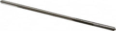 Made in USA - 0.1305" High Speed Steel 4 Flute Chucking Reamer - USA Tool & Supply