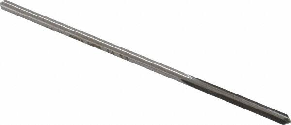 Made in USA - 0.1325" High Speed Steel 4 Flute Chucking Reamer - USA Tool & Supply