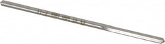 Made in USA - 0.137" High Speed Steel 4 Flute Chucking Reamer - USA Tool & Supply
