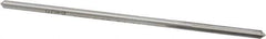 Made in USA - 0.1375" High Speed Steel 4 Flute Chucking Reamer - Straight Flute, 0.1275" Straight Shank, 1" Flute Length, 4" OAL - USA Tool & Supply