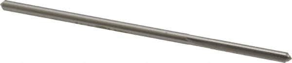 Made in USA - 0.15" High Speed Steel 4 Flute Chucking Reamer - Straight Flute, 0.143" Straight Shank, 1" Flute Length, 4" OAL - USA Tool & Supply