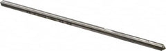Made in USA - 0.1555" High Speed Steel 4 Flute Chucking Reamer - USA Tool & Supply