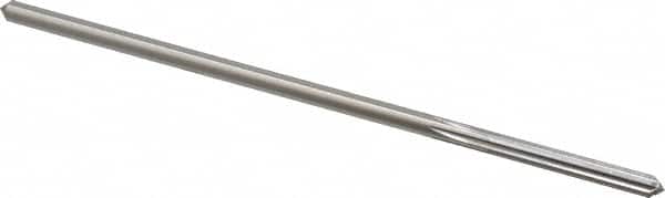 Made in USA - 0.158" High Speed Steel 6 Flute Chucking Reamer - USA Tool & Supply
