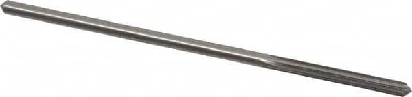Made in USA - 0.163" High Speed Steel 6 Flute Chucking Reamer - USA Tool & Supply