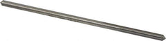 Made in USA - 0.168" High Speed Steel 6 Flute Chucking Reamer - Straight Flute, 0.1595" Straight Shank, 1-1/8" Flute Length, 4-1/2" OAL - USA Tool & Supply